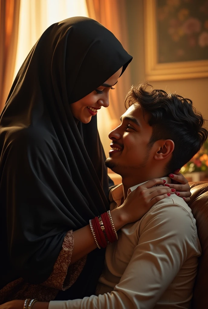 Muslim girl having with hindu boy