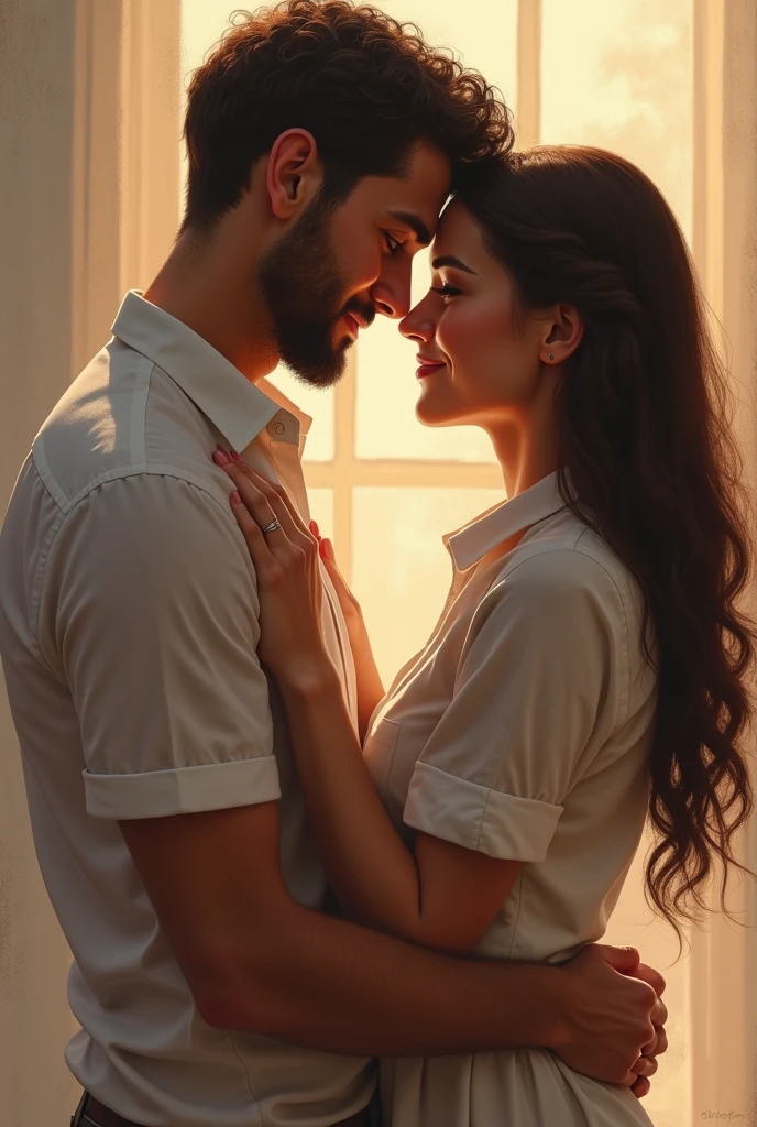 Man and his wife 