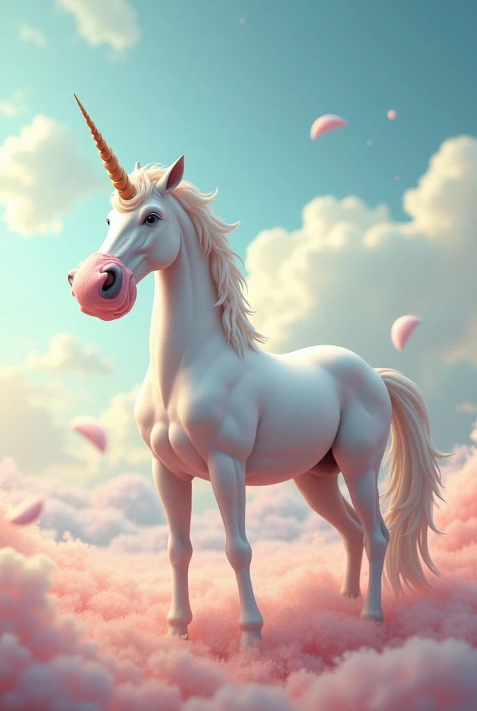 Unicorn with big balls