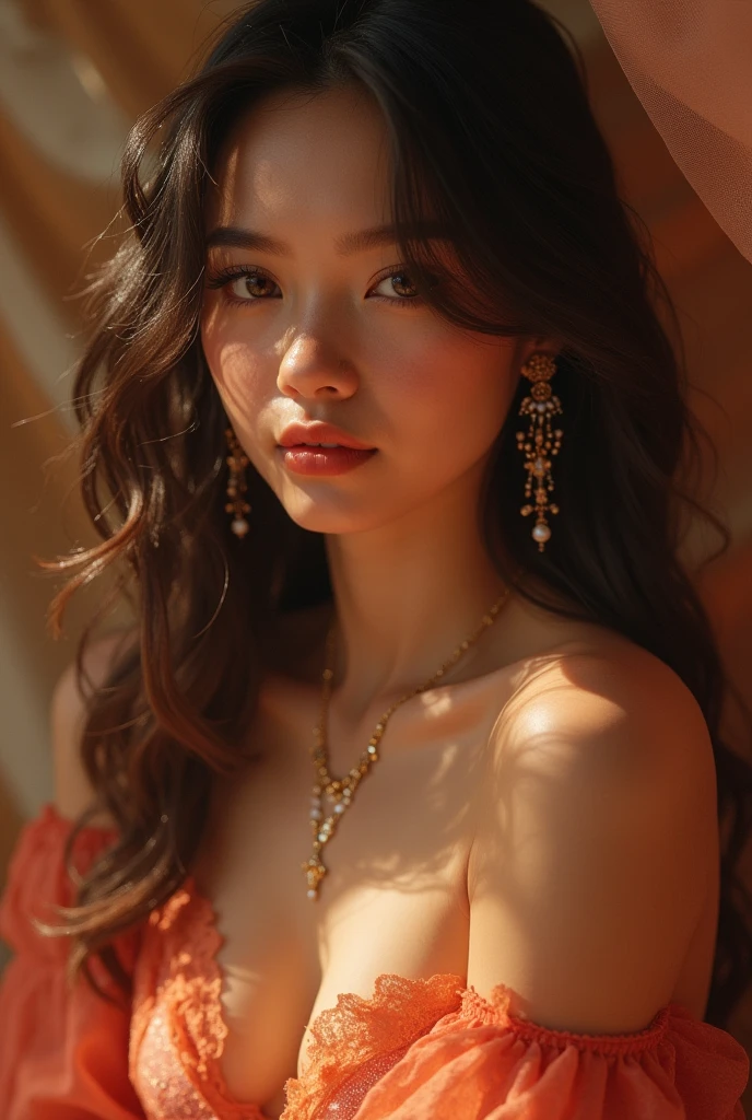 elegant, gentle, charming, hot, luxurious, youthful