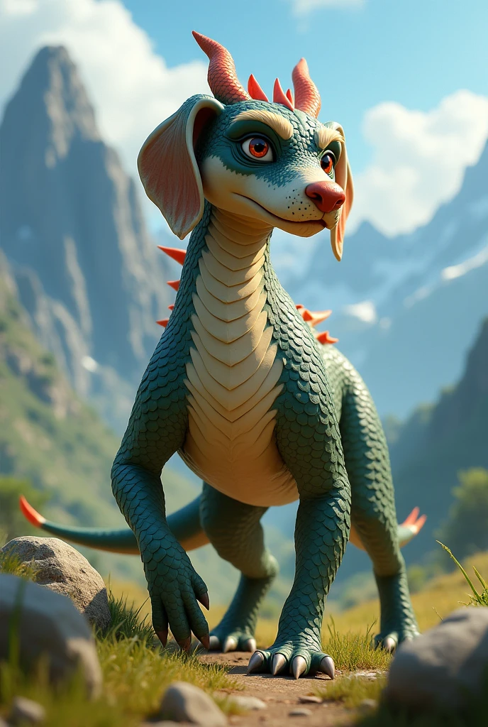 A dragon dog