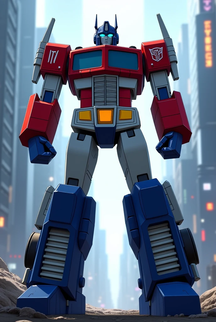Make the best prime for my animated transformers series