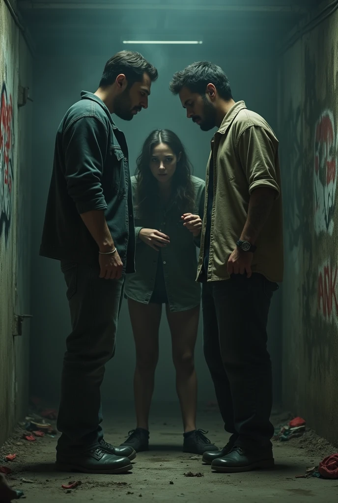 Ek aisi picture jismein do Gunday ek ladki Ko chhed raha hai Abhishek ki video banaa do