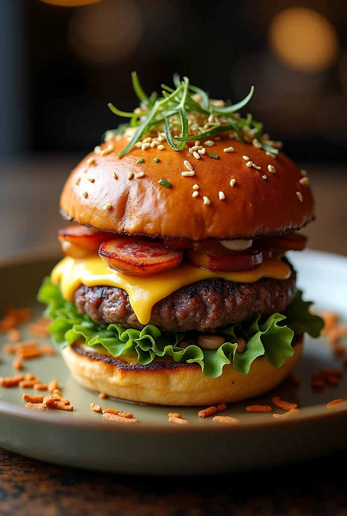 Give me a 10000 dollar worth burger