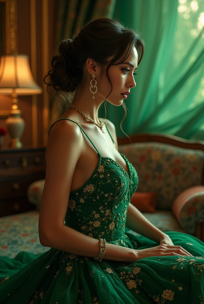 Upper right corner must be in #36d267. Other must be Luxury type image.