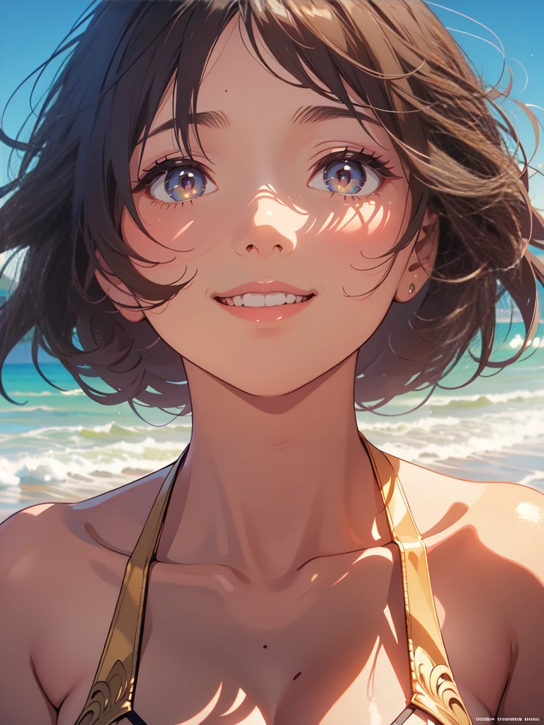 (masterpiece), (best quality), (ultra-detailed), (best illustration), (best shadow), (absurdres), detailed eyes, Female, 2, looking at viewer, steam, nsfw, medium breasts, detail eyes, shy, light smile,