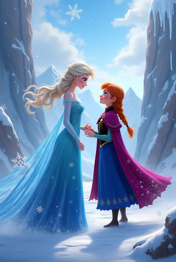 Elsa and Anna