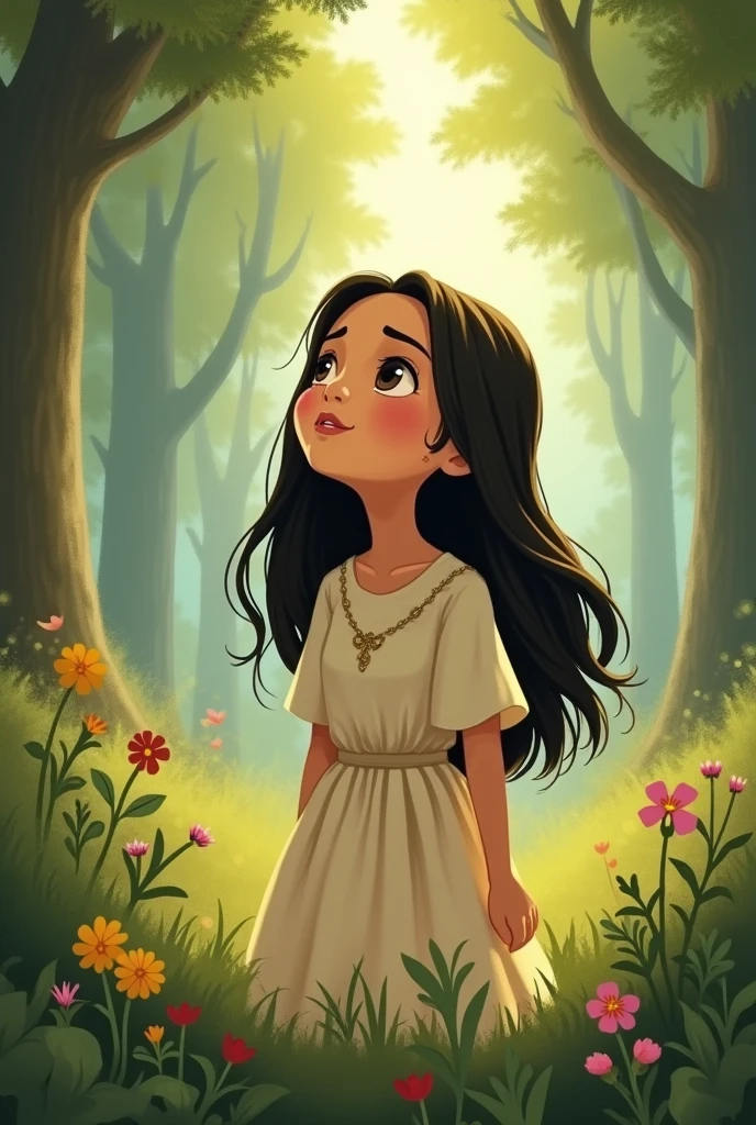 Saint Rose of Lima decides to consecrate herself to God at a very young age, rejecting vanity. animated for children
