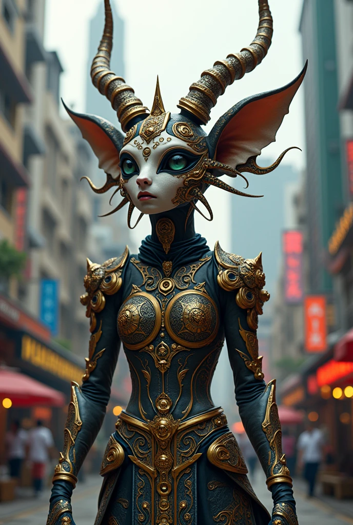 Bangkok Labubu with armor
