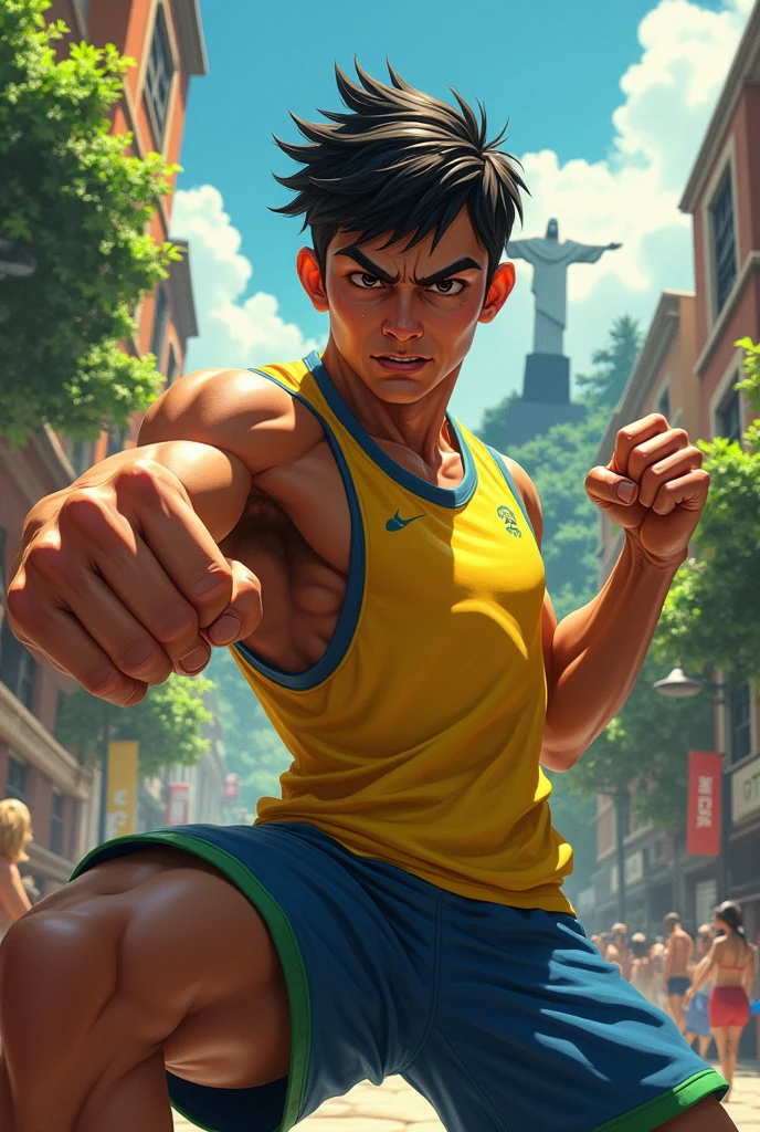 The right-handed Brazil 