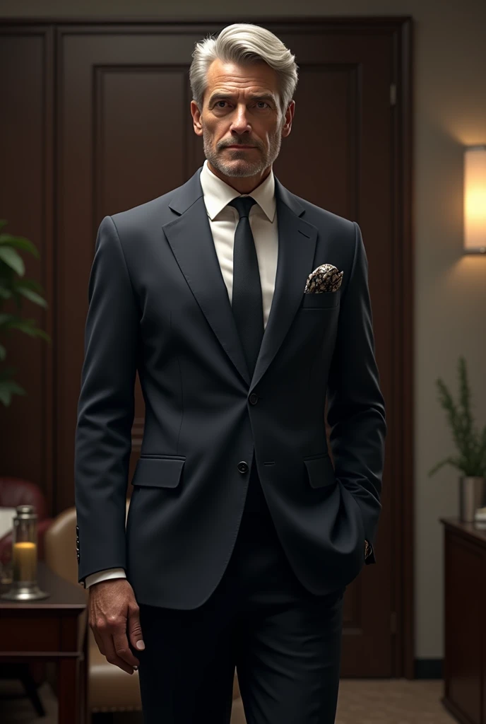 a man in suit
