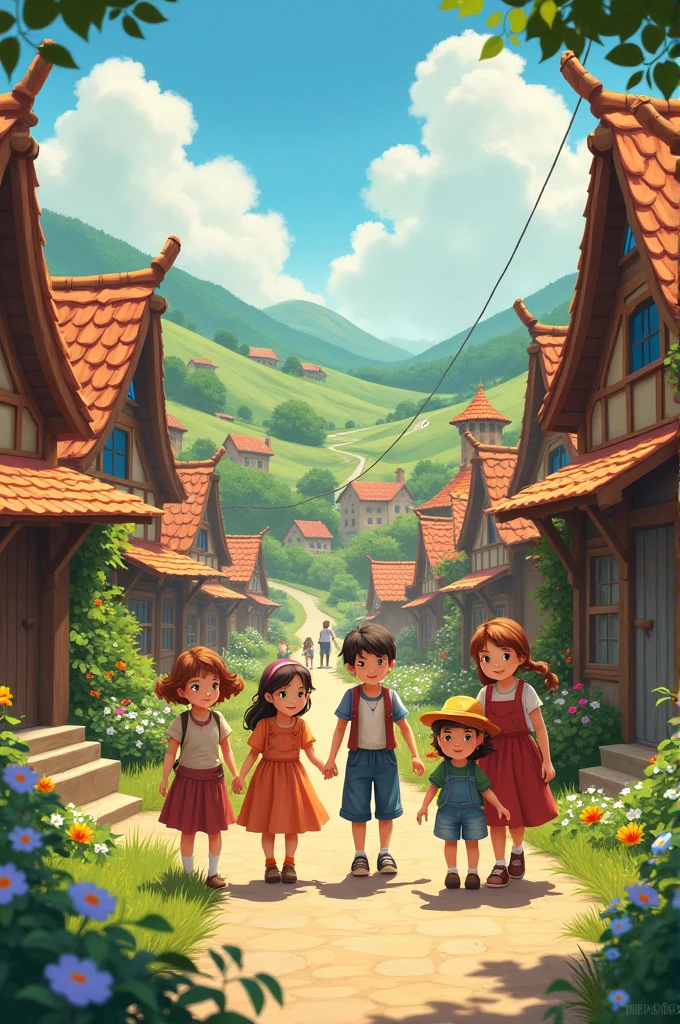 The Treasure of Friendship
In a small village