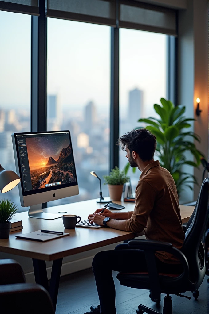 Imagine a studio with a PC and a mobile.