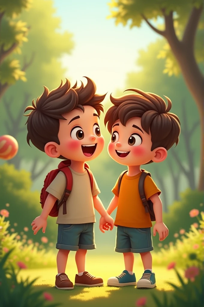 two boys named Liam and Sam were best friends.