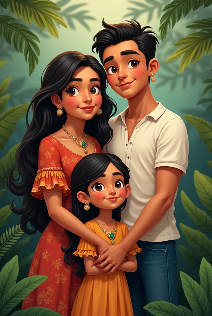 Create a HD wallpaper with the name Matamoros Dávila Family 