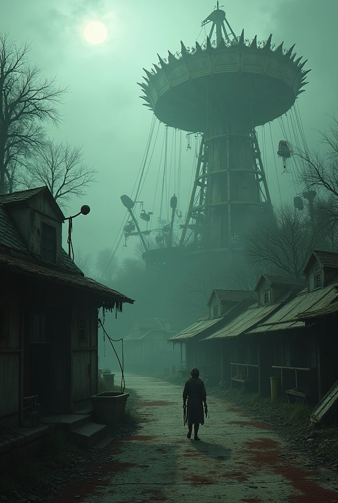Create a very very very very scary amusement park