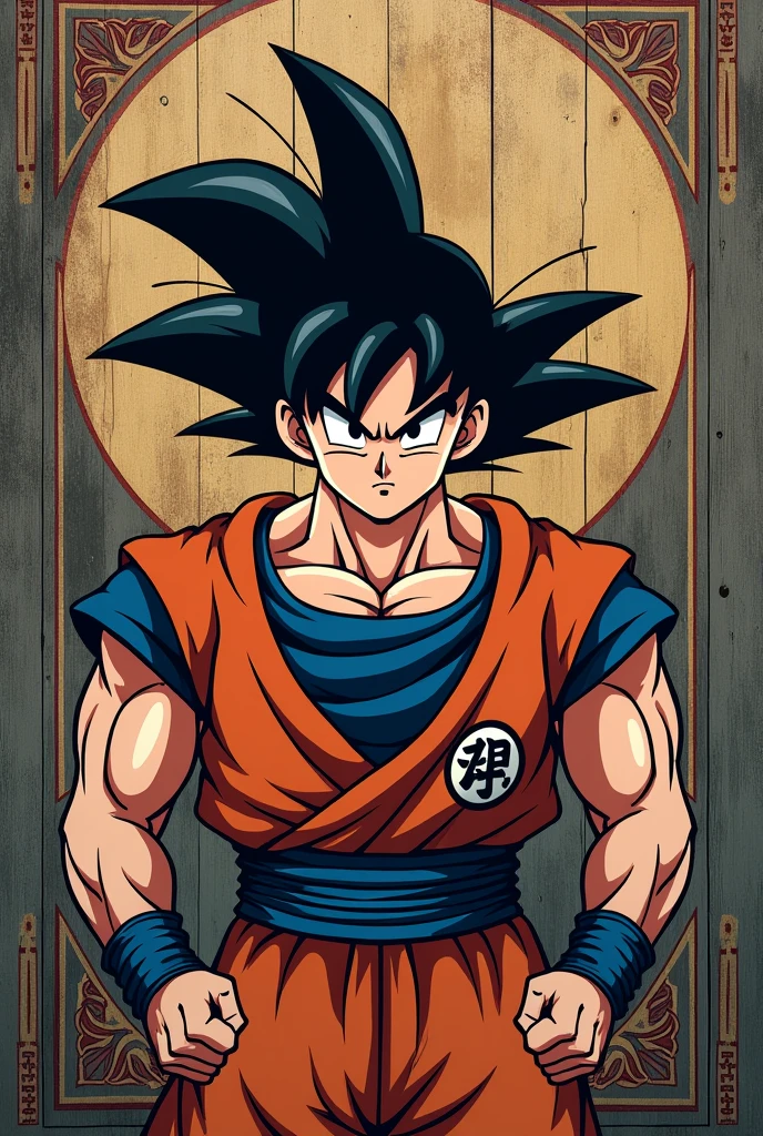 Norse Goku logo board writing