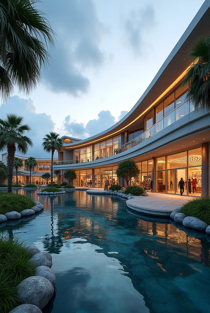 Gambaran luar Elmina lakeside mall Malaysia