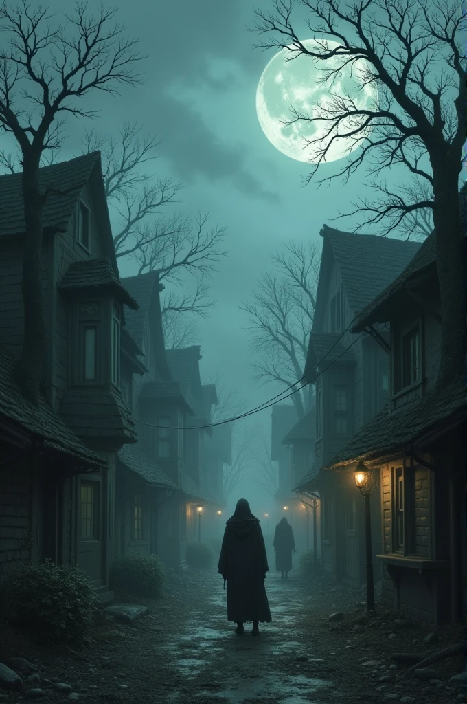 The villagers believe that this village is due to an old curse horror 