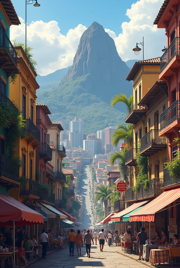 Recreate the city of Caracas