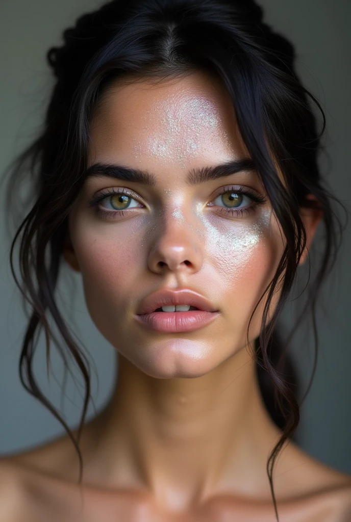 Kendall Jenner's face covered with semen