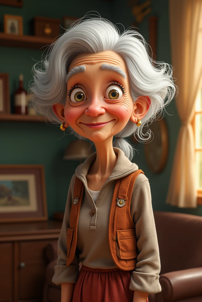 disney pixar as an old lady



