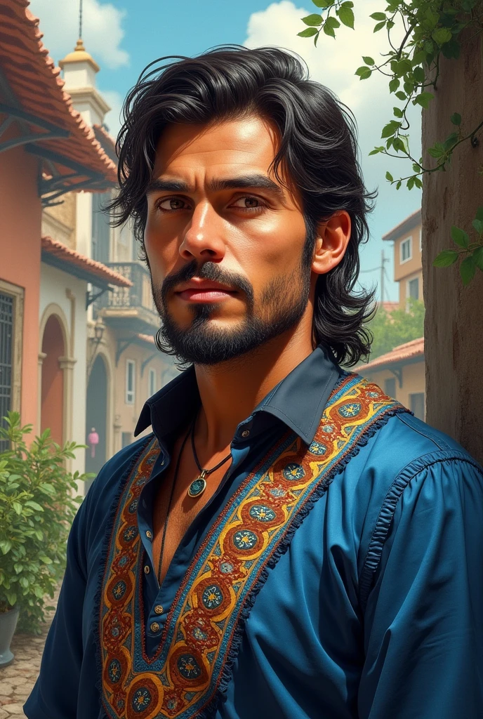 Generates the image of an Argentine person worth 100 dollars