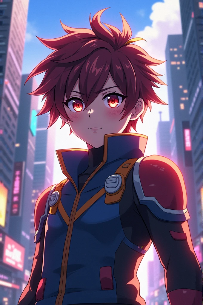 An anime character who is the protagonist