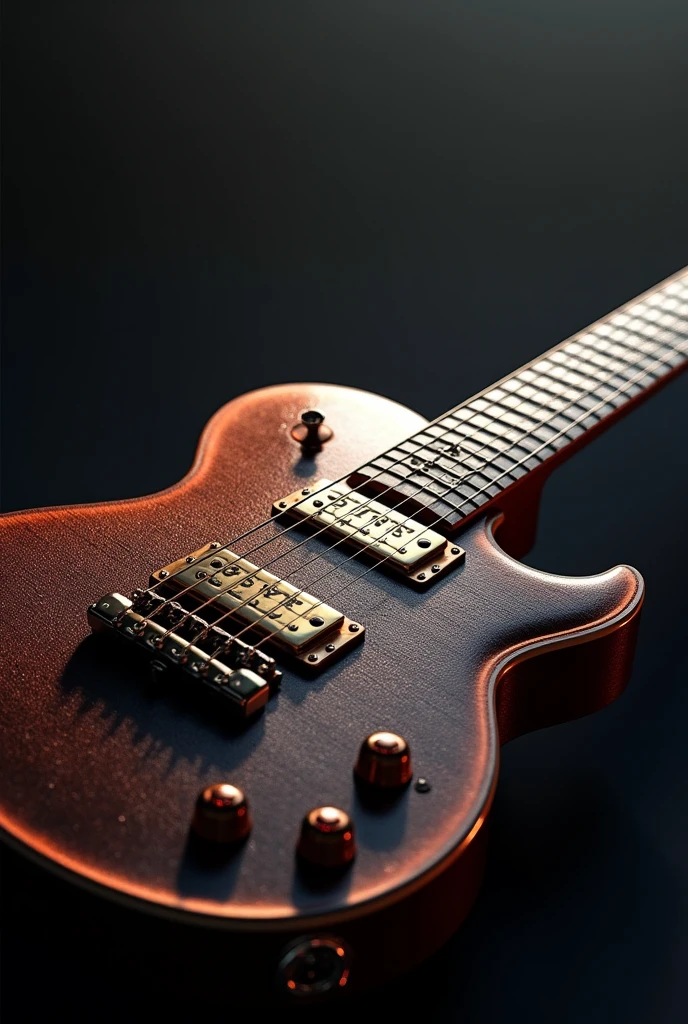a highly detailed, hyperrealistic electric guitar, metallic finish, gleaming, engraved with the name "Jony", dramatic lighting, photorealistic, 8k, best quality, masterpiece, studio lighting, physically-based rendering, extreme detail description, vivid colors