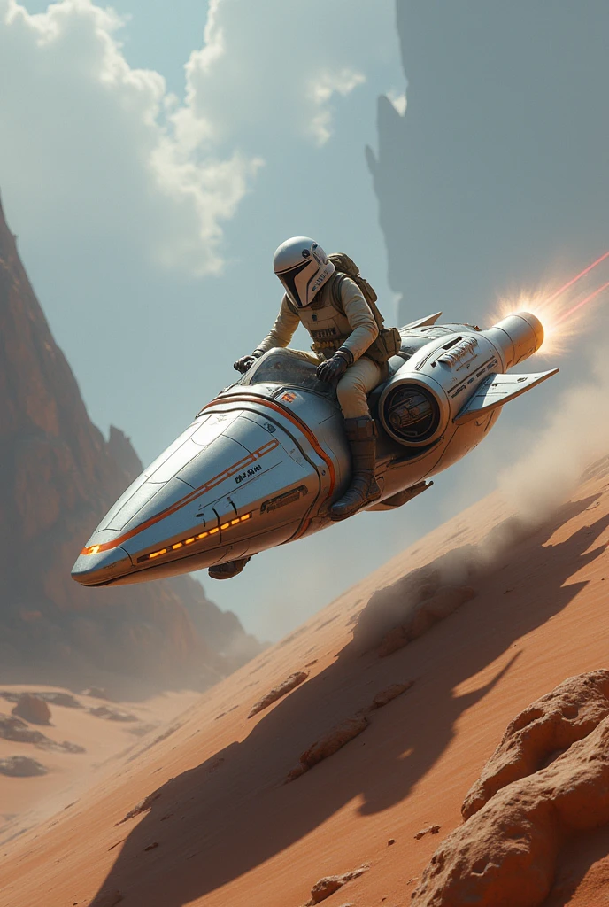 一人乗りの浮上式Speeder Bike、movie「Star Wars」Speeder Bike、