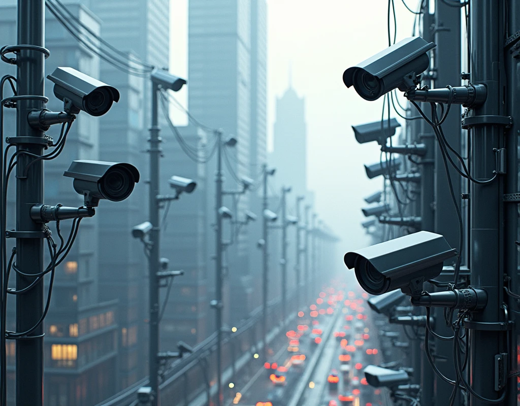 Security cameras and technological infrastructure