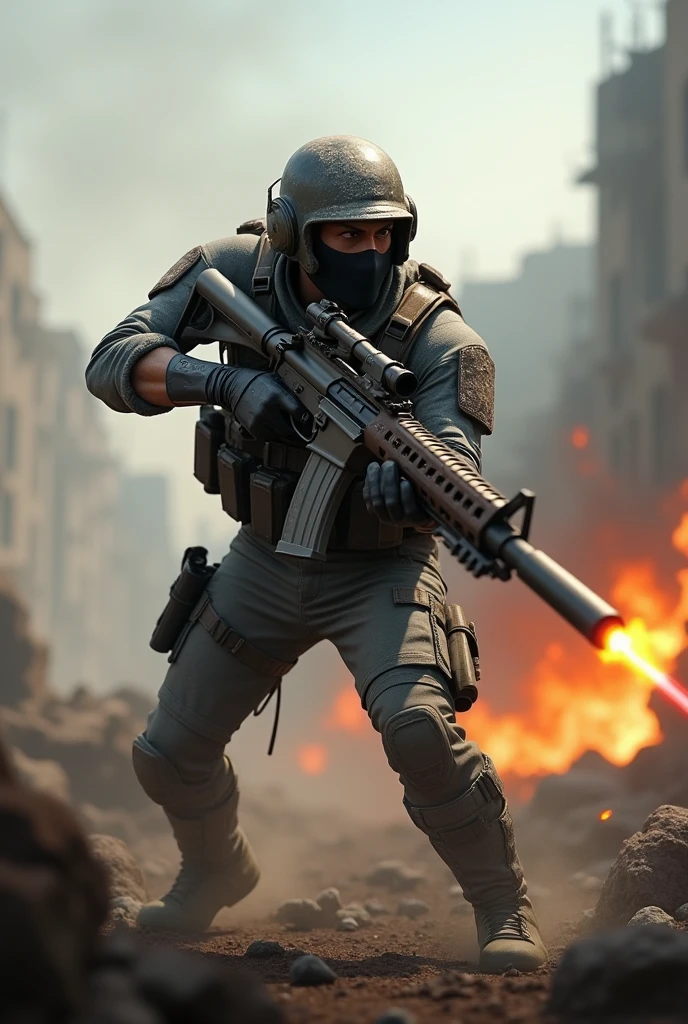 Bgmi player and conqueror flame