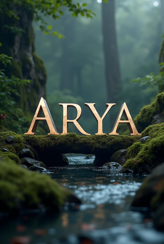 A profile name ARYA with maskman bg is like nature