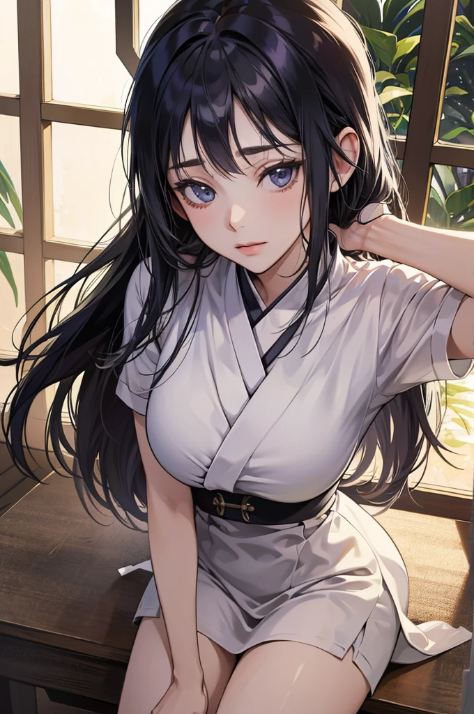 absurdres, highres, ultra detailed, HDR), masterpiece, best quality, hinata Hyuga