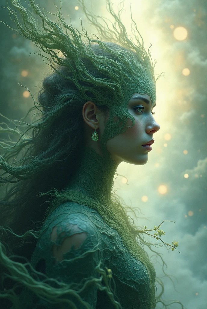 A profile name ARYA with standing mas kman bg is like nature space 