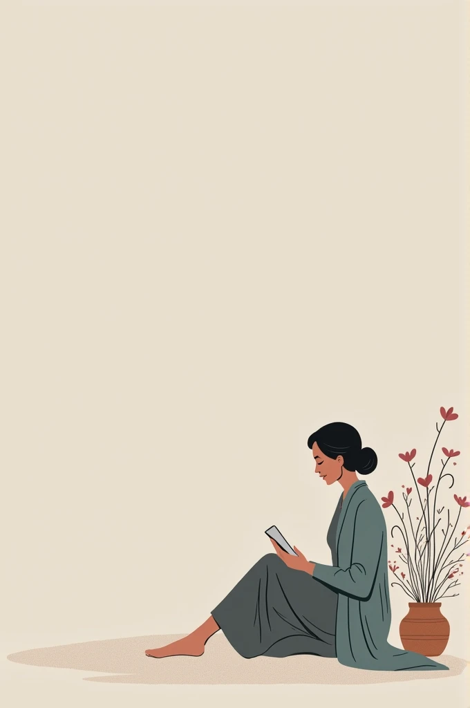 A modern Instagram post, elegant and minimalist in the context of therapy, with beautiful graphic design