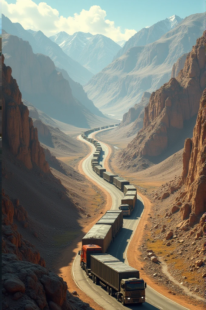 Landlocked country transportation