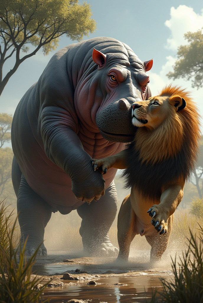 hipoo win lion die