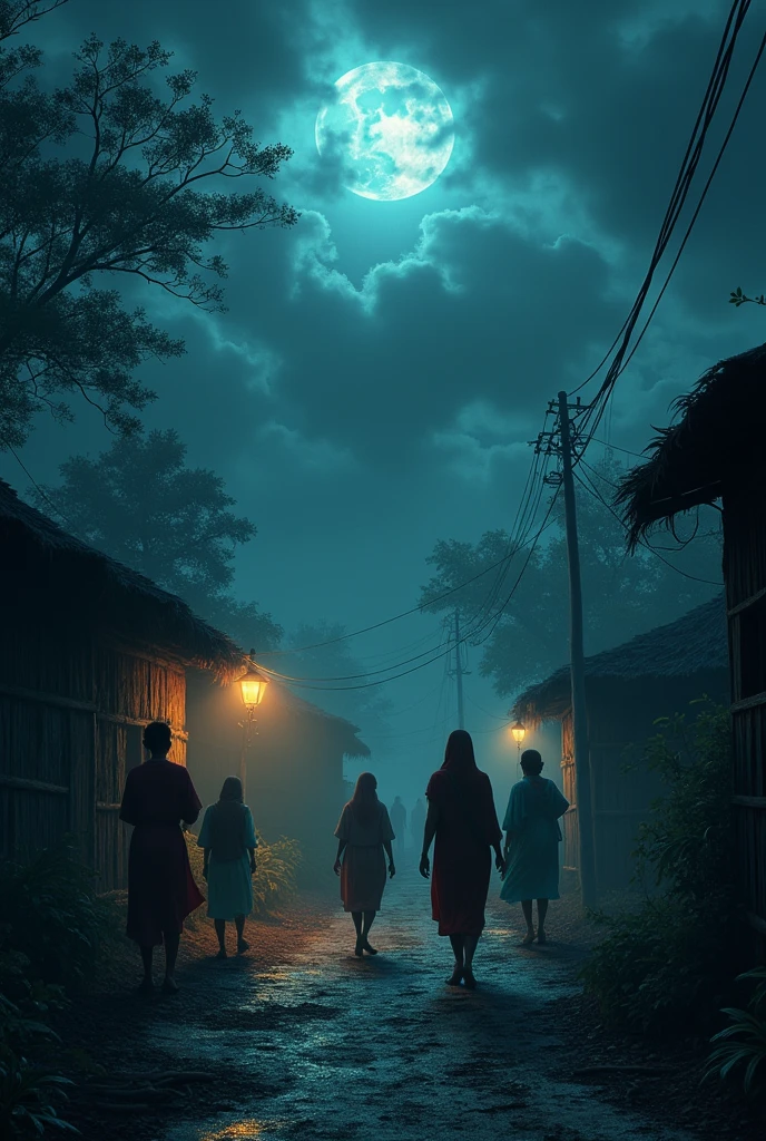 Everyone was engaged in their own work, but suddenly the sound of Isha's screams echoed in the village at midnight like a unnatural power was entered in village