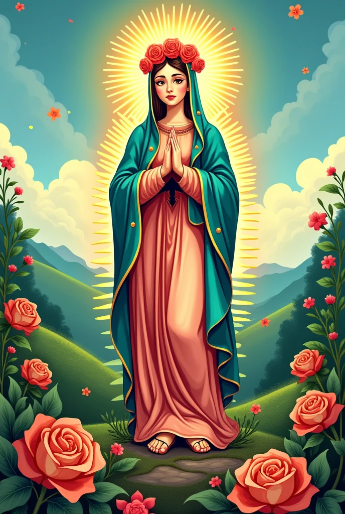 Isabes takes the name of Santa Rosa de Guadalupe animated