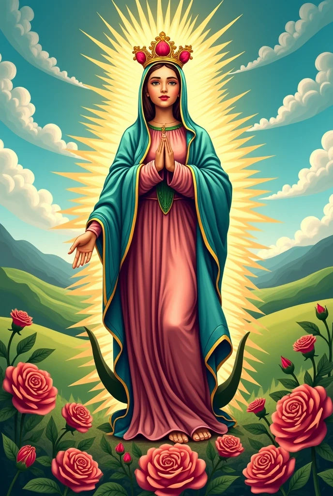 Isabes takes the name of Santa Rosa de Guadalupe animated