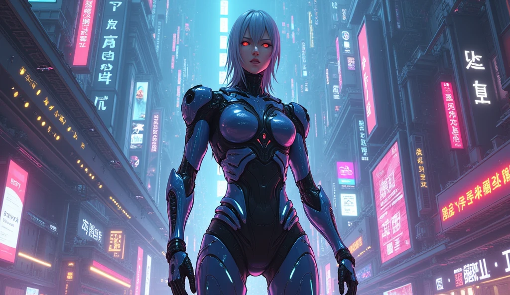 cyborg,cyberpunk ,アニメ