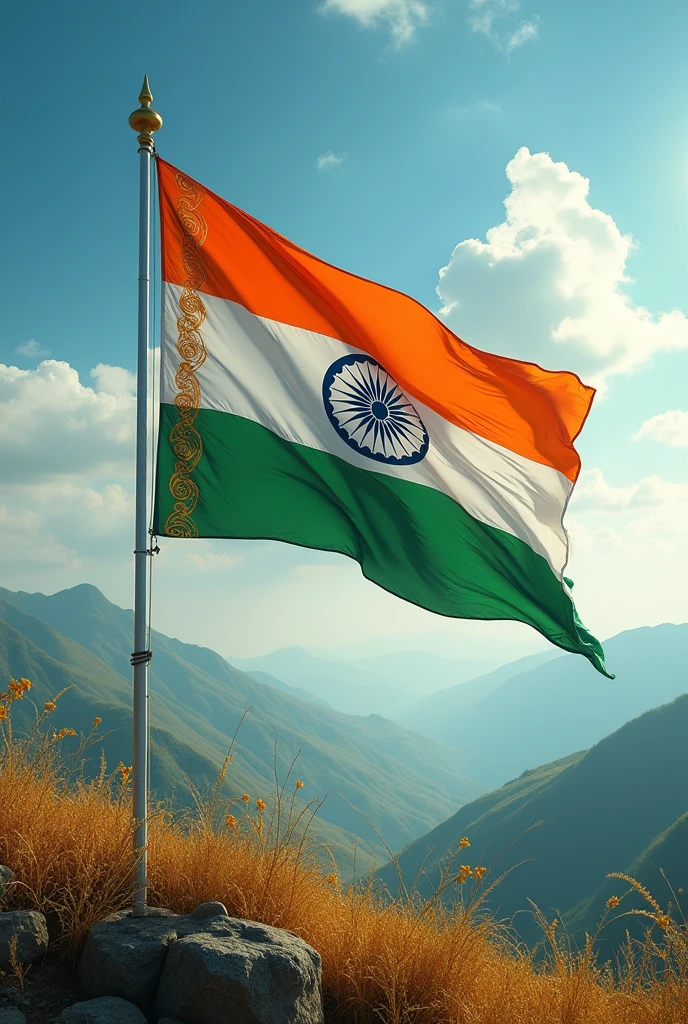design a hindu rastra flag 