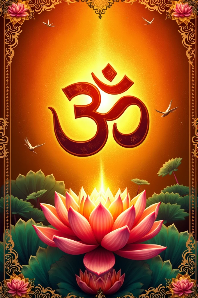 Made a hindu flag