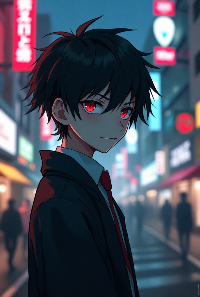 1A boy named Kabane Kusaka
Black hair
Standing alone in the city
His pupils are white, his eyes are red
He smirks, small dick
(Nude) With (Skeleton style:1.2)
Drawn in the style of Kemono Jihen
Soft lighting and detailed environment create an immersive environment where imagination can run wild. Highly detailed face
High quality image, dim lighting, sharp focus, 8k UHD octane rendering
GS-Boyish, AS-YoungV2