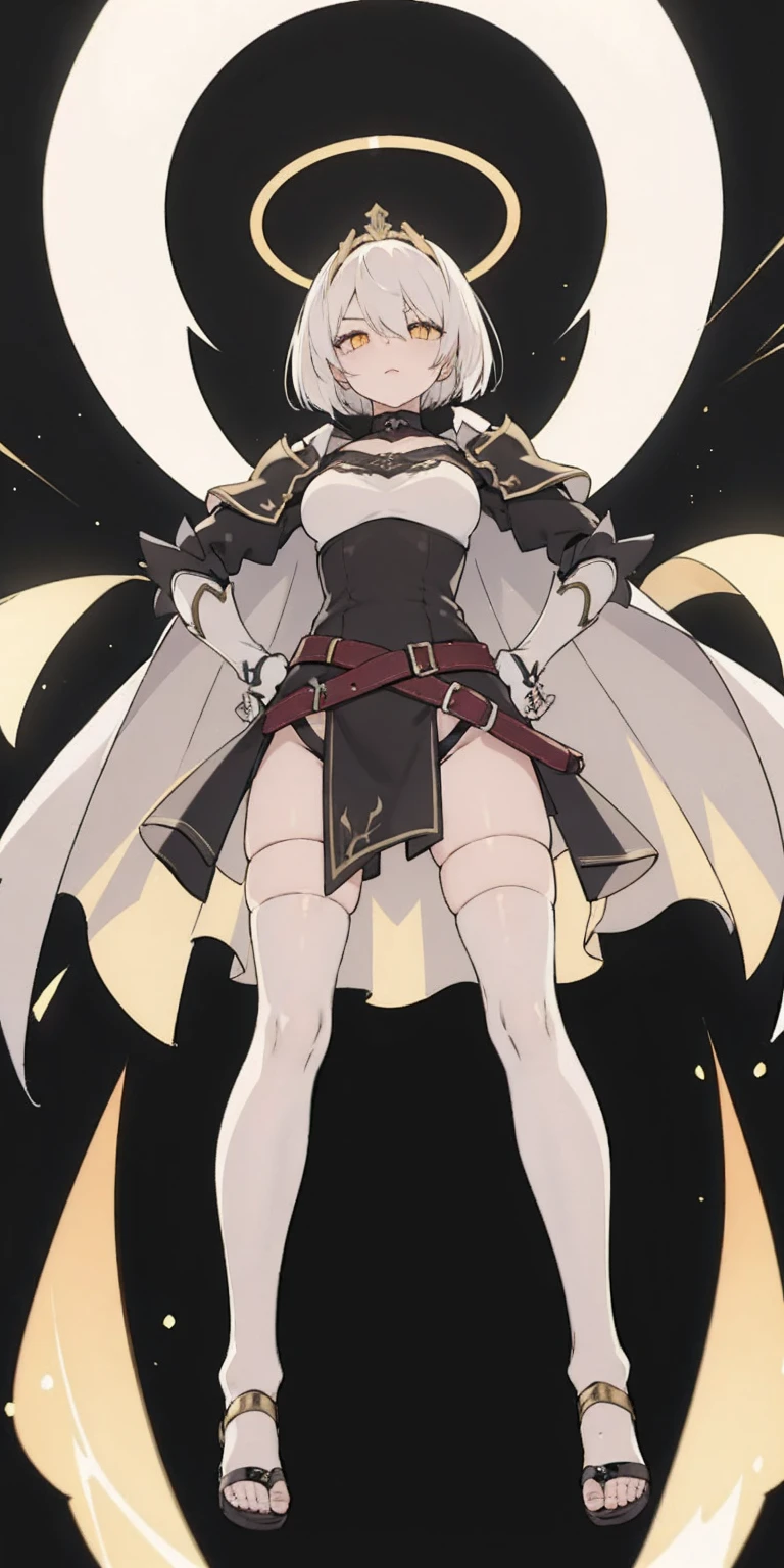anime girl with a cape and caper standing in front of a cave, art style, thick smooth warframe thighs, giantess art, cell shaded adult animation, onmyoji detailed art, fine details. anime. tentacles, some tentacles are touching her, patreon content, pixiv daily ranking, hollow knight, character hornet, bigger breast, thick smooth thighs, camel toe