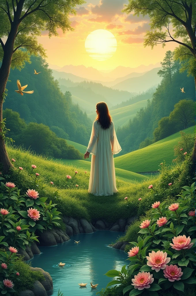 Poster about how we are going to protect and nuture our nature