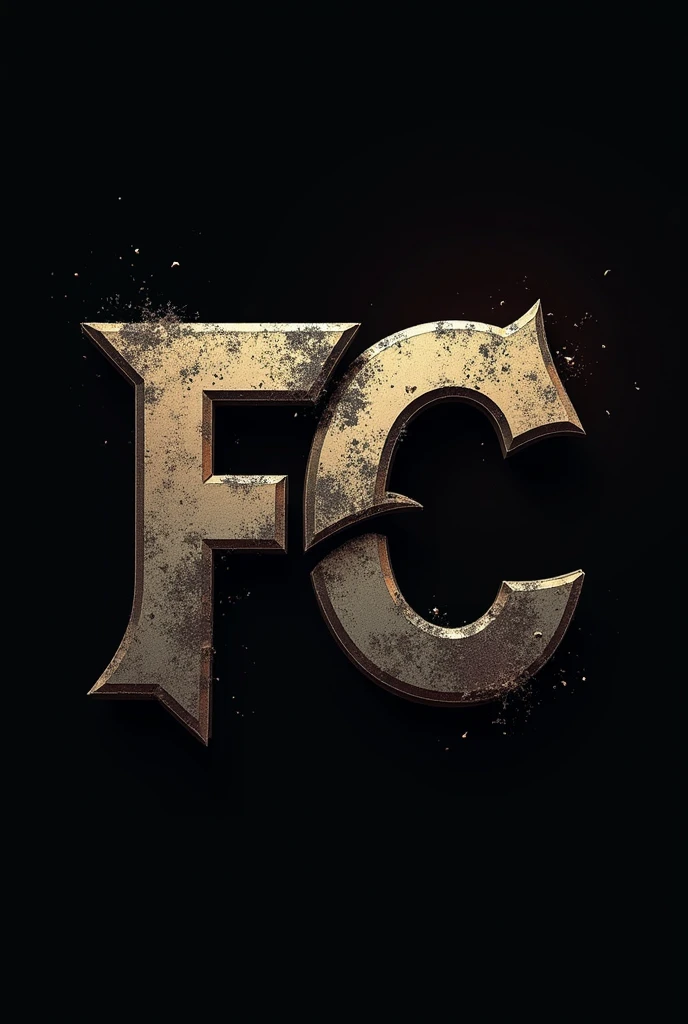 I would like you to create a logo interlacing these 2 letters FC, I would like it to be an urban typeface
