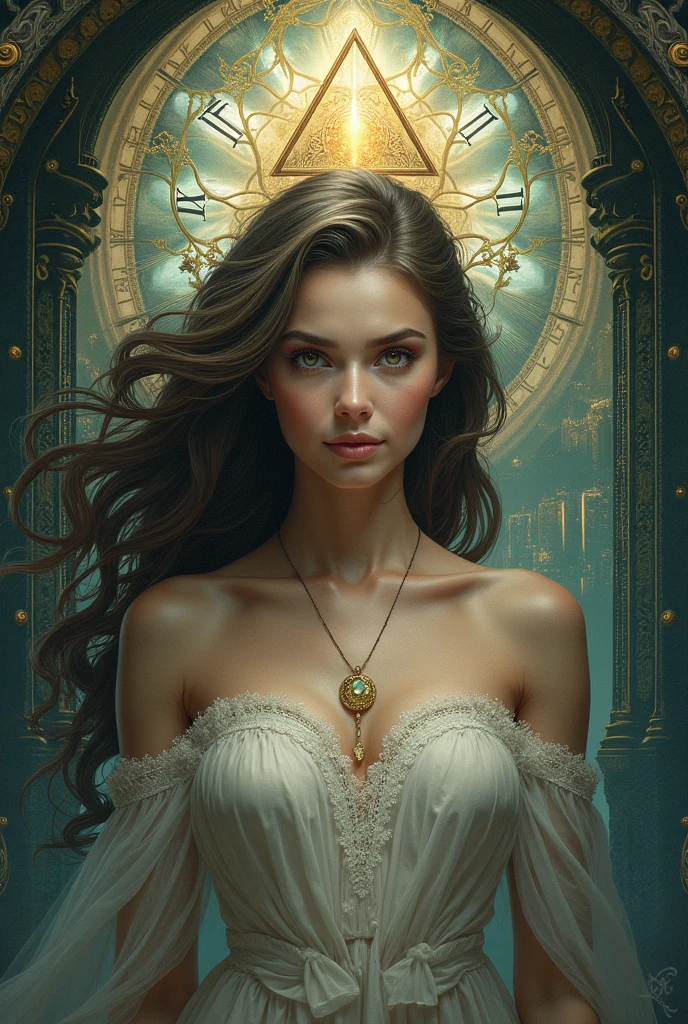 jolie femme, humain, face ronde, red light, Fantasy medieval cadre
