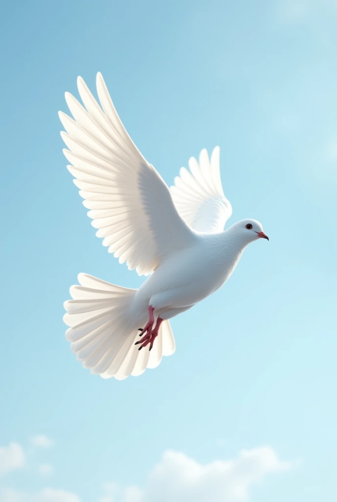 White pegion